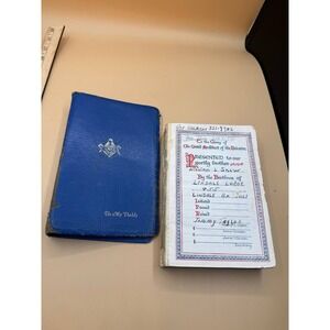 Freemasonry And The Bible H.L. Haywood Collins Clear Type Illustrated Vintage